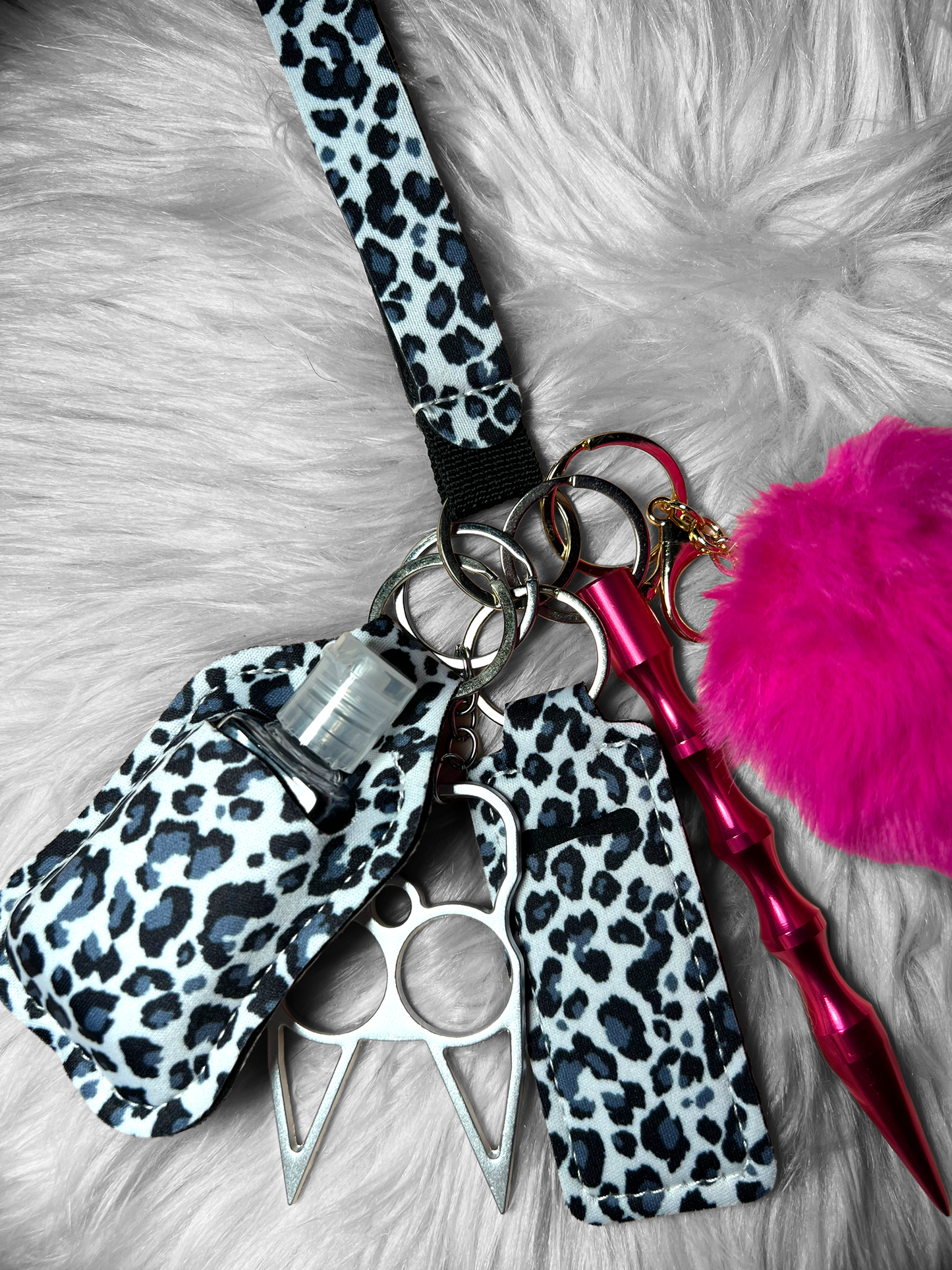 Cat Goddess self defense keychain