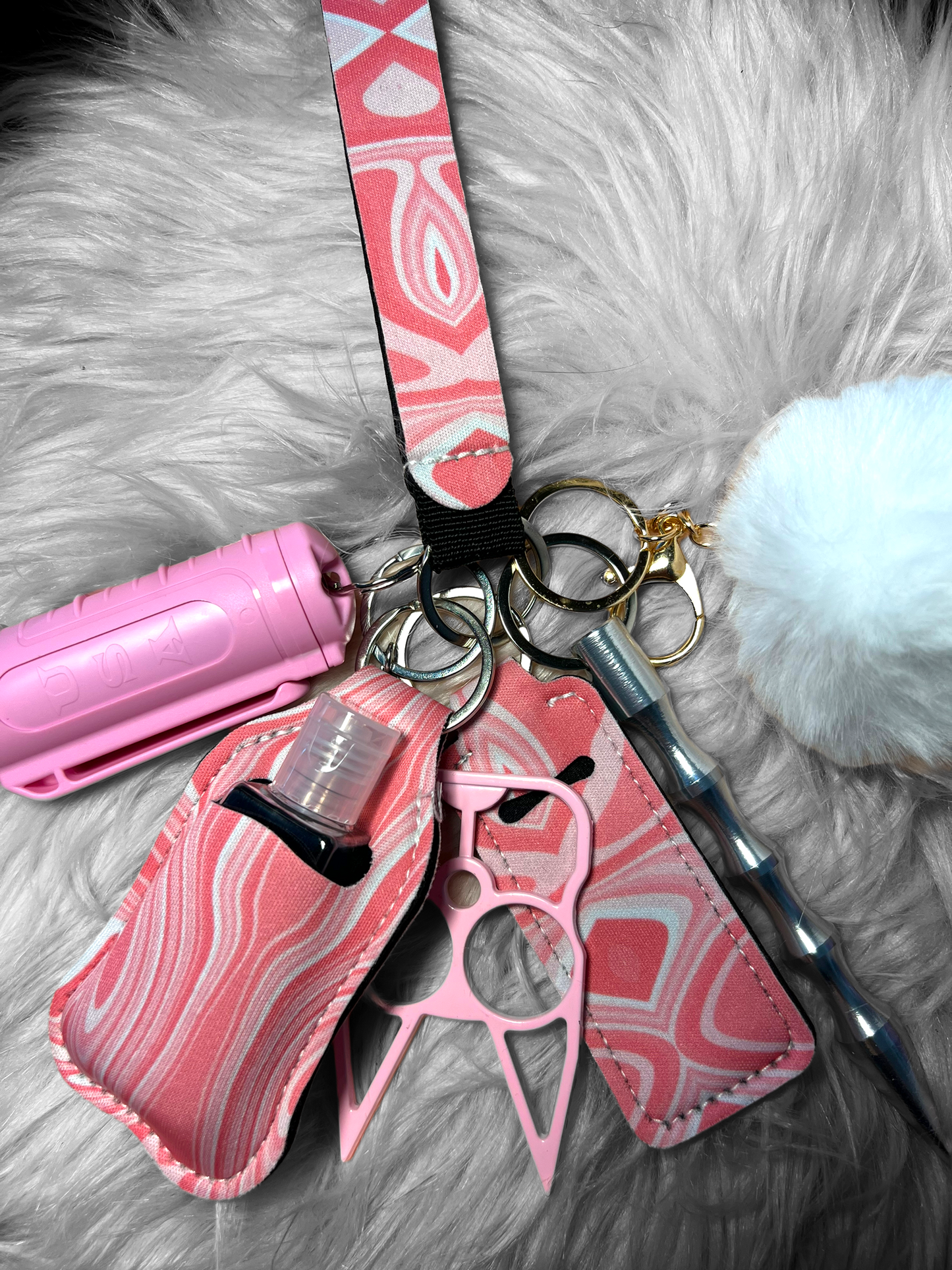 Classy self defense keychain