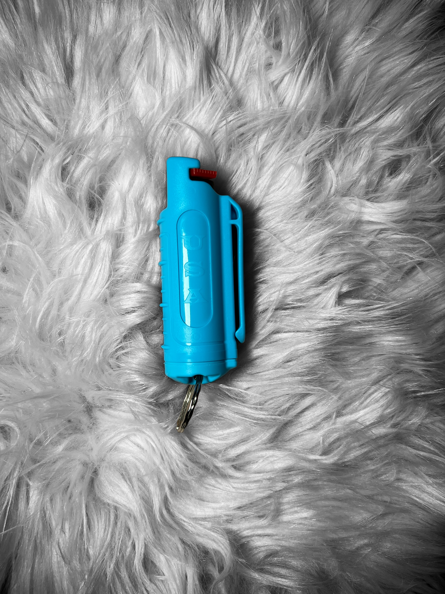 Baby blue pepper spray