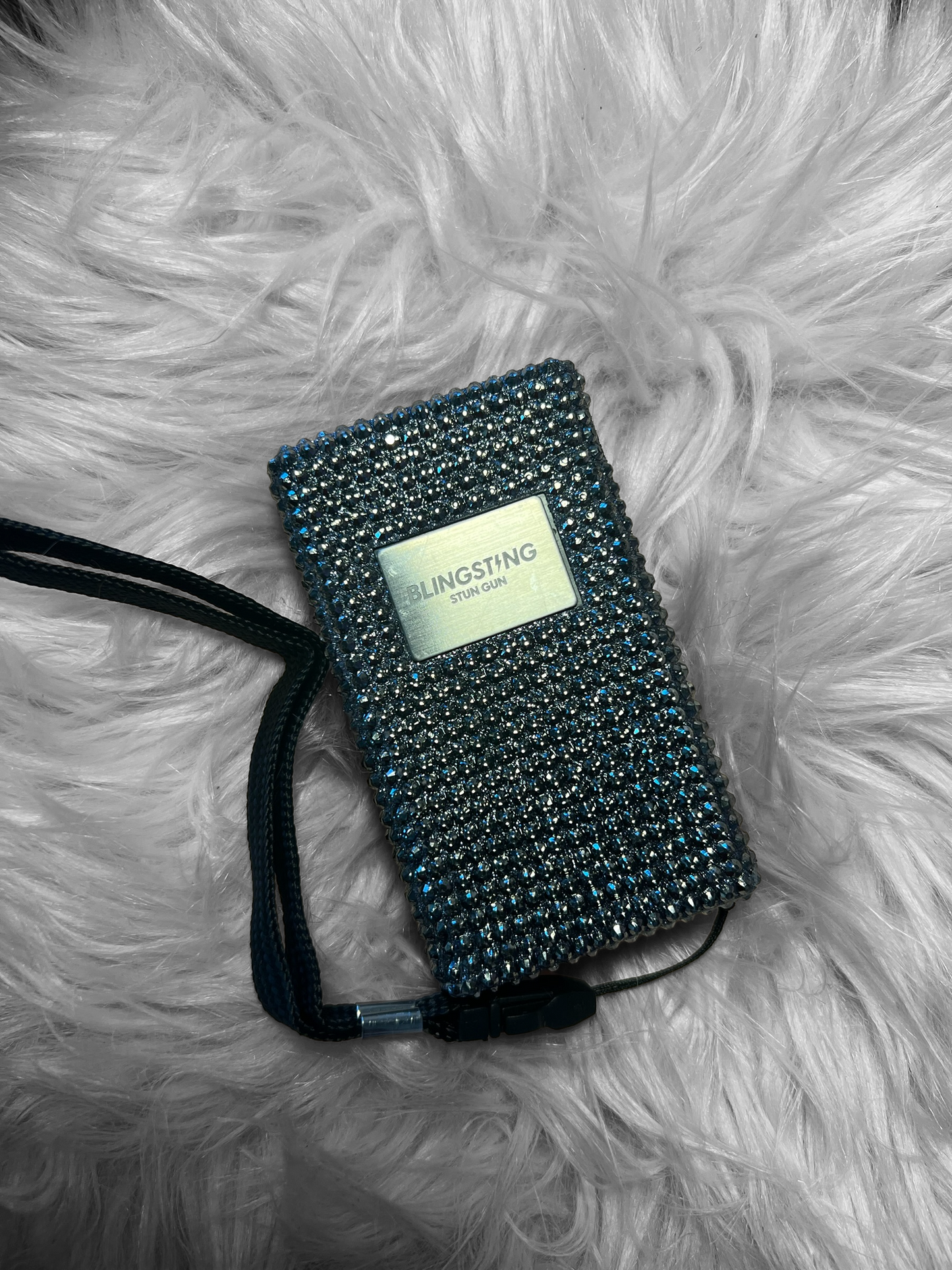 Black Jeweled Stun Gun