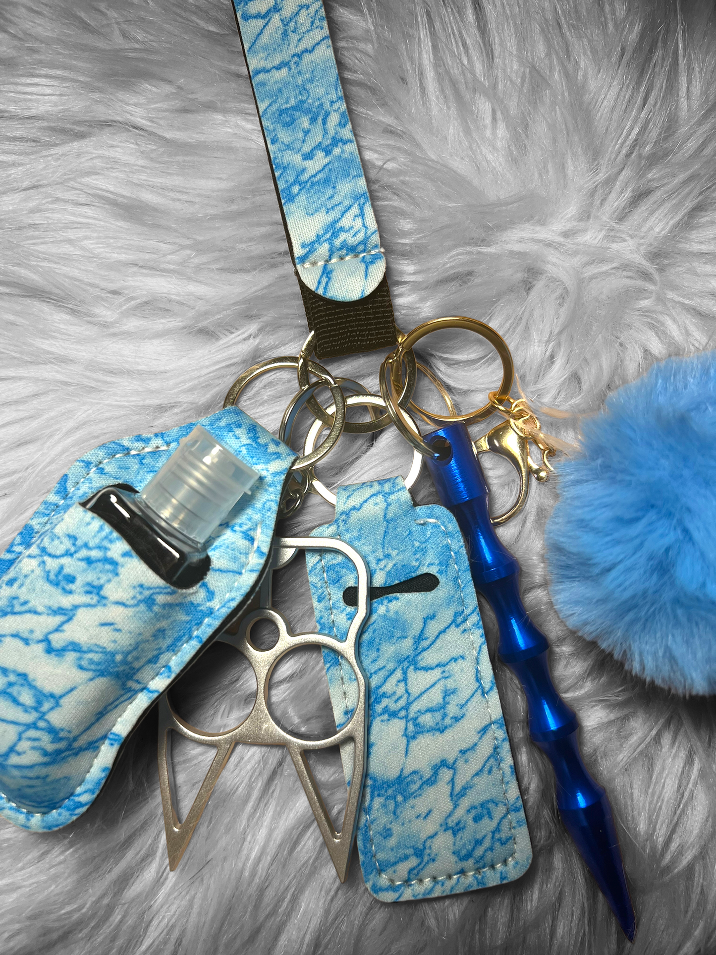 Winter Princess self defense keychain