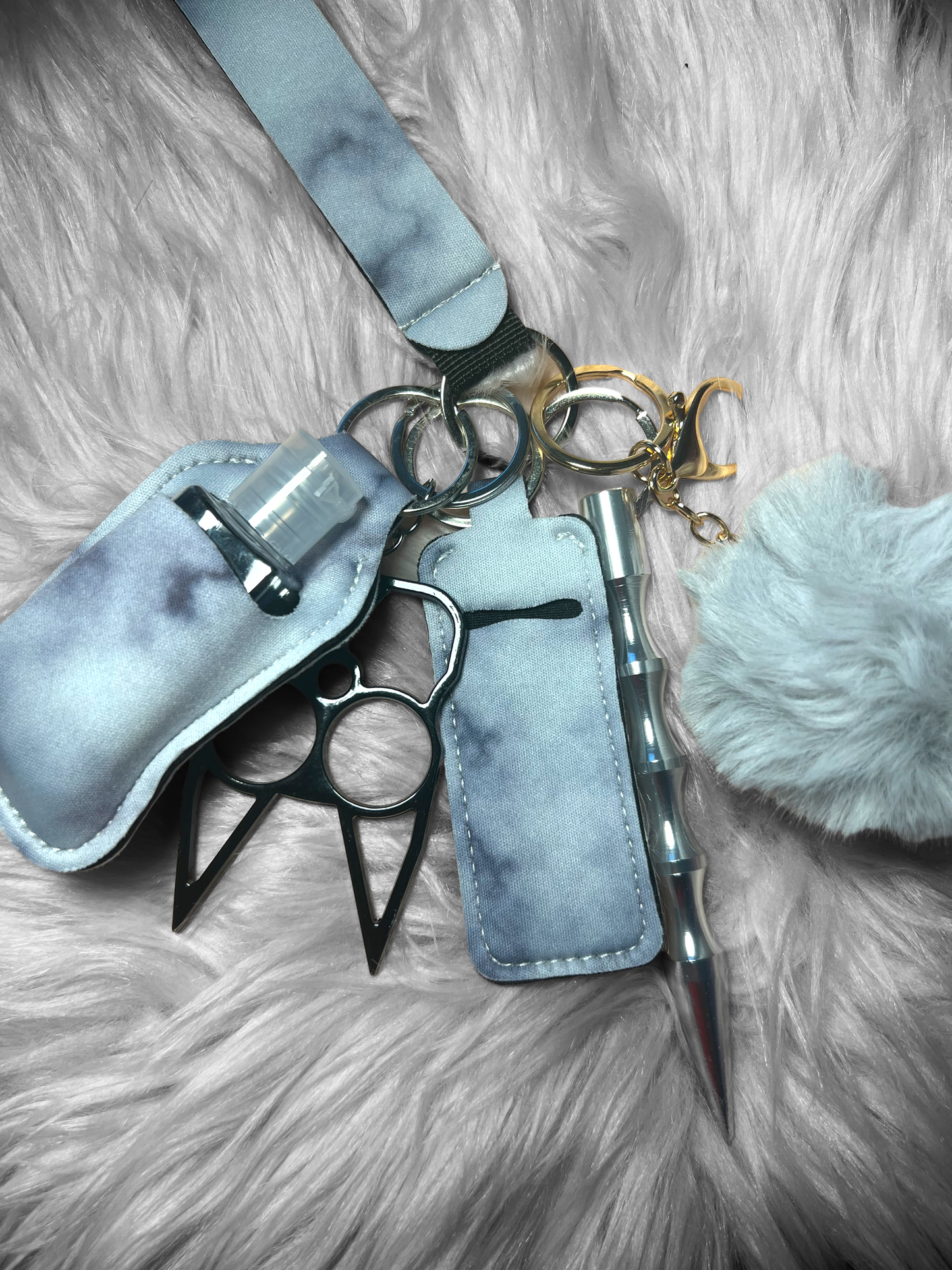 Winter Storm self defense keychain