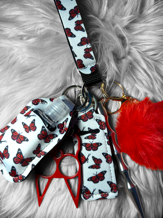 Rojo Butterfly self defense keychain