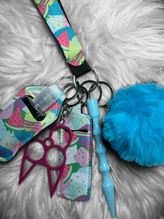 Watermelon Sugar self defense keychain