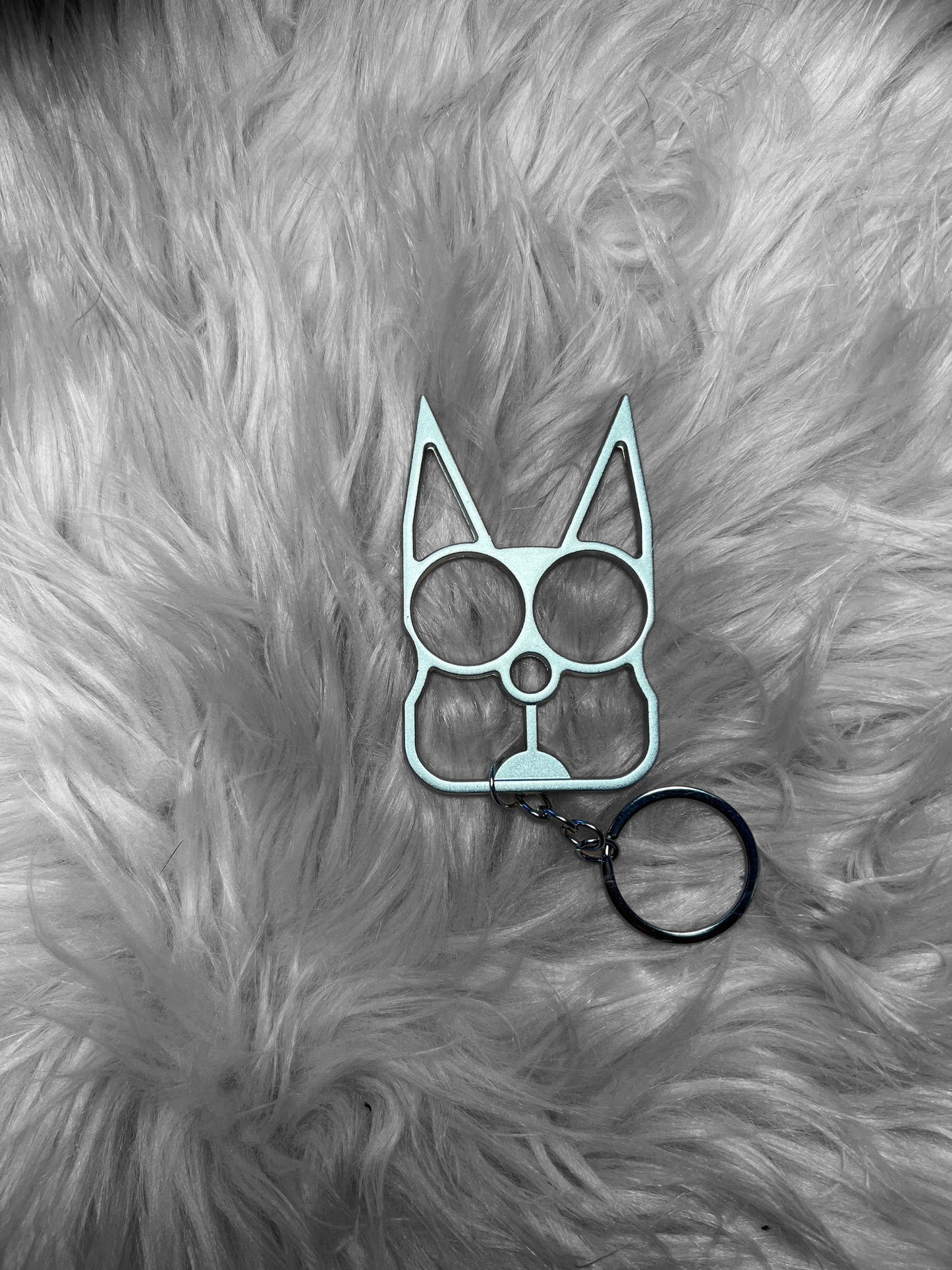 Silver Kitty Knuckle