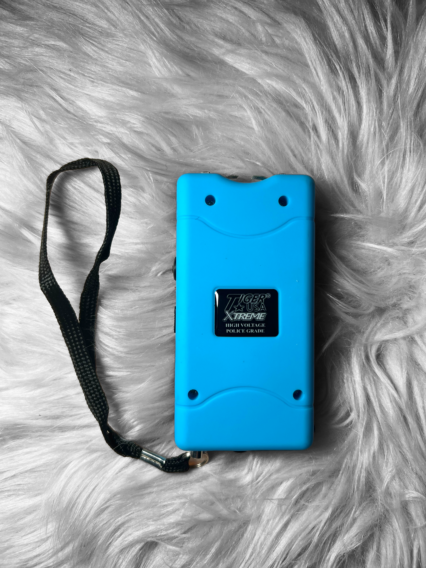 Baby blue tactical stun gun