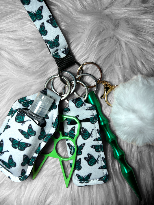 Lucky Butterfly self defense keychain