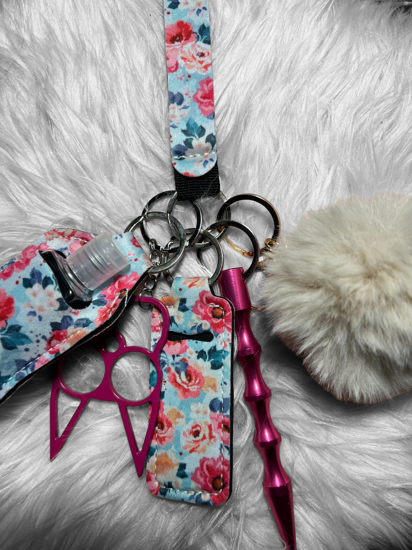 Beauty Blooms self defense keychain